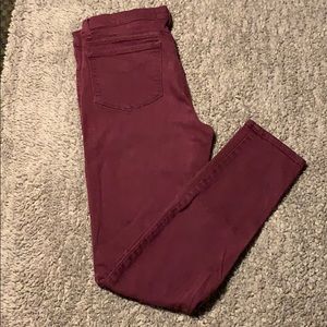 RSQ Burgundy Jeggings